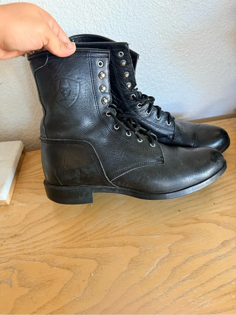 Biltrite Mens Black Leather‎ Steel Toe Chukka Boots 6.5 Oil Resist ANSI Z41.1-91 Biltrite Mens Black Leather Steel Toe Chukka Boots 6.5 Oil  main image 4